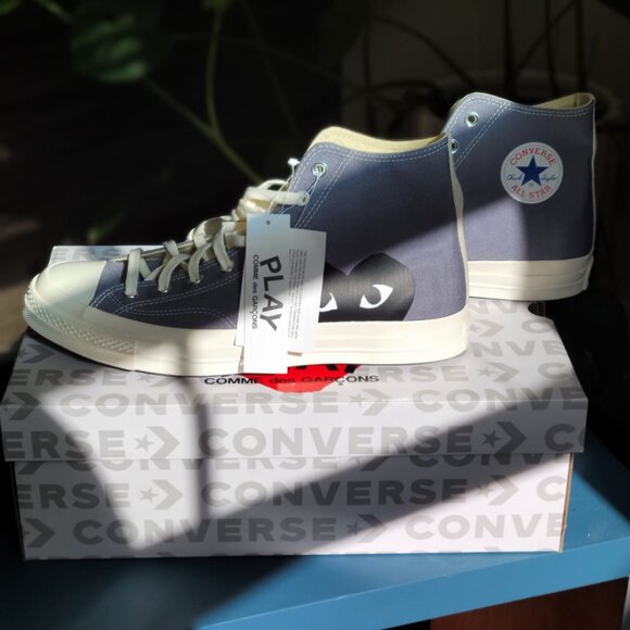 Converse Unisex Chuck Taylor High Top Converse Comme des Garçons (NEW w/tags) - Picture 3 of 8